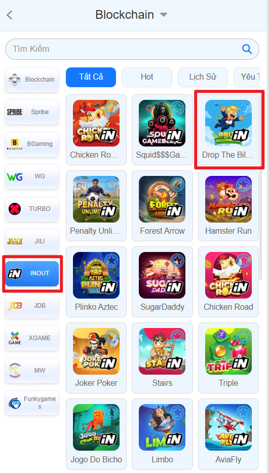 HƯỚNG DẪN VÀO GAME HOT ĐANG CHƠI