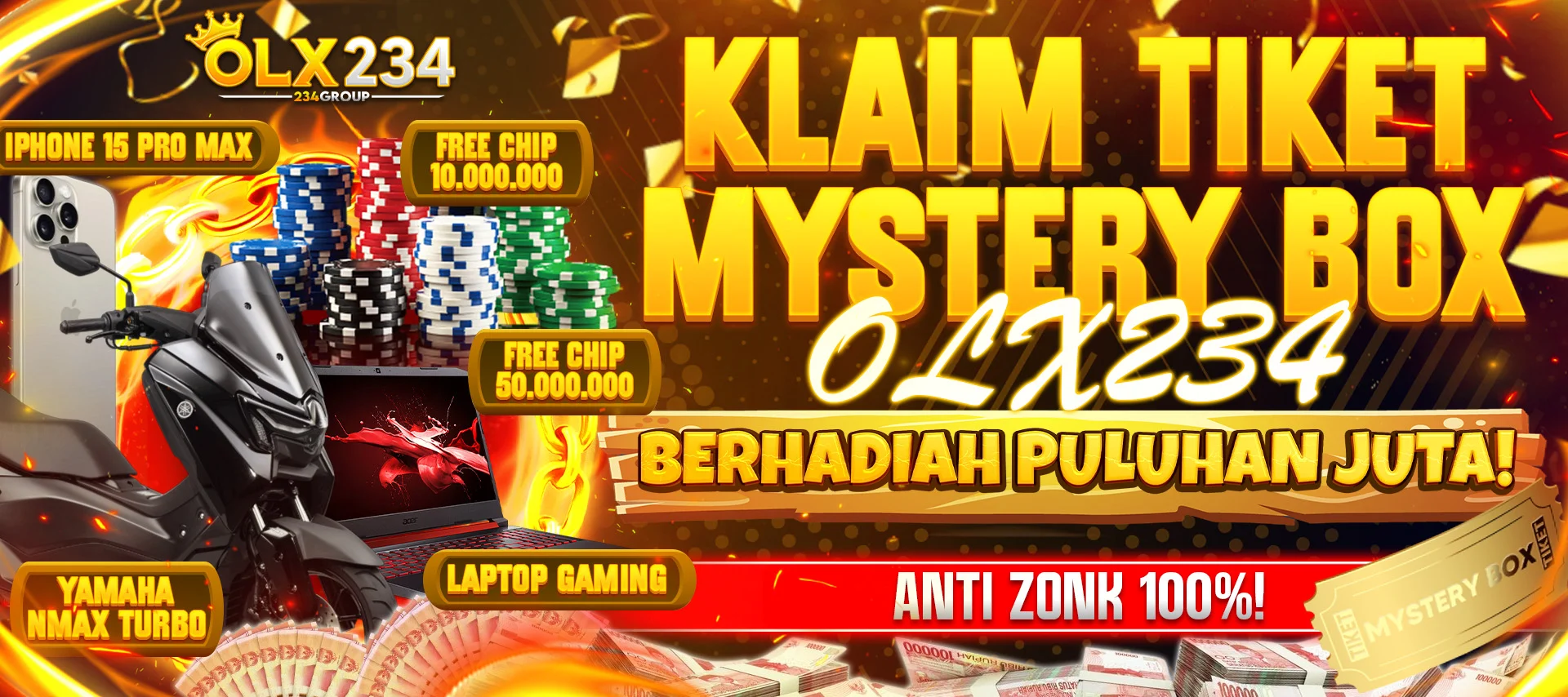 MISTERY BOX TANPA ADA ZONK